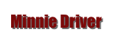 Minnie Driver